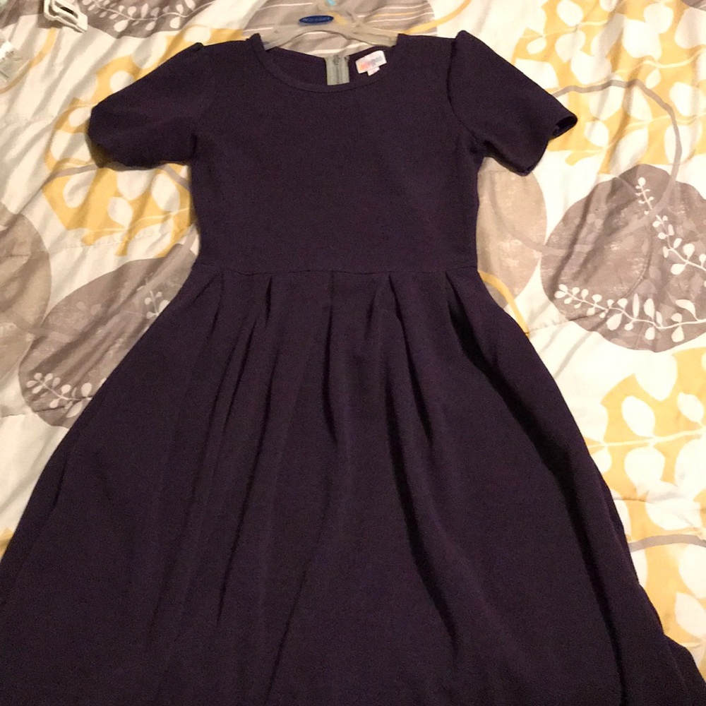 Purple dress